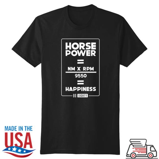 Official 80Eighty HorsePower T-Shirt