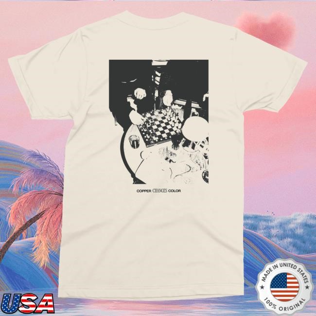 Official Caamp Merch Copper Changes Color - Chess Tshirt (Cream)