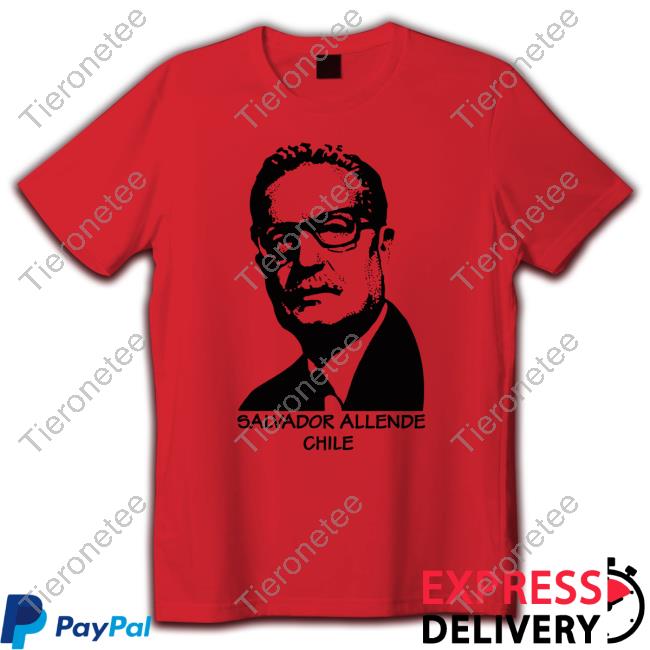 Official Salvador Allende Chile Tee Shirt