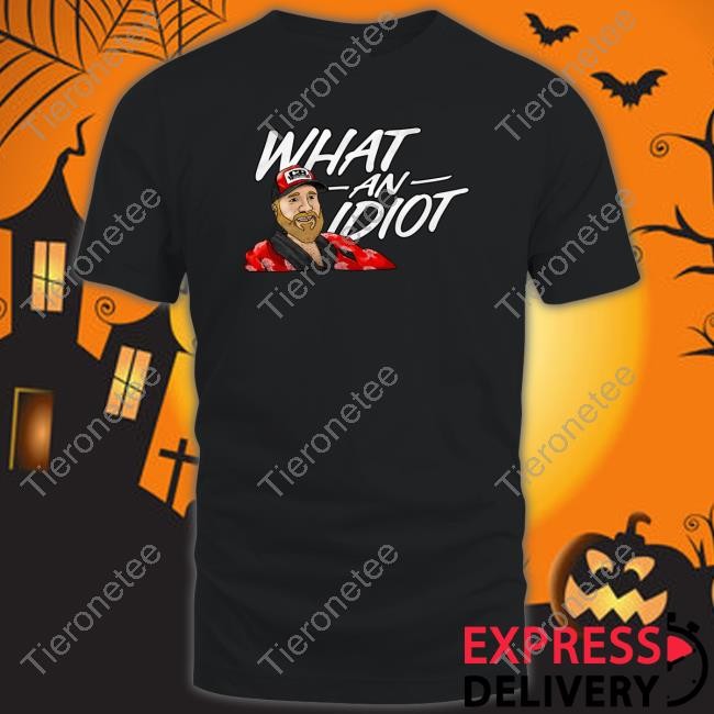 Couch Racer Shop Brett Griffin What An Idiot Cr Couch Racer Long Sleeve T Shirt SpotterBrett