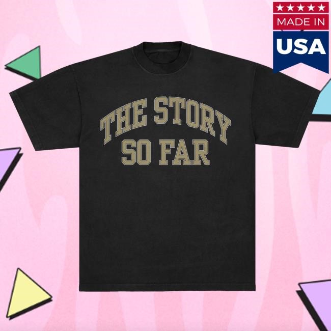 Gold Collegiate Shirt - The Story So Far Merch Shop