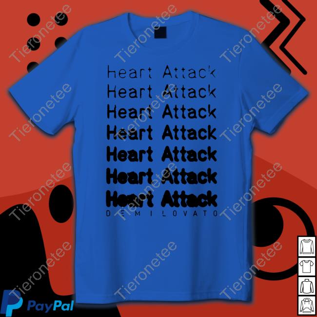 Demi Lovato Merch Heart Attack Anniversary Hoodie