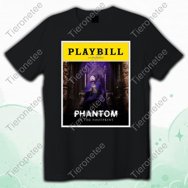 Playbill Josh Okogie Phantom Of THe Footprint Shirt