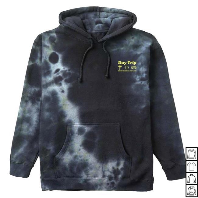 Official Insomniac Shop Merch Store InsomniacShop Day Trip Motifs House Music All Day Long Crew neck Sweatshirt