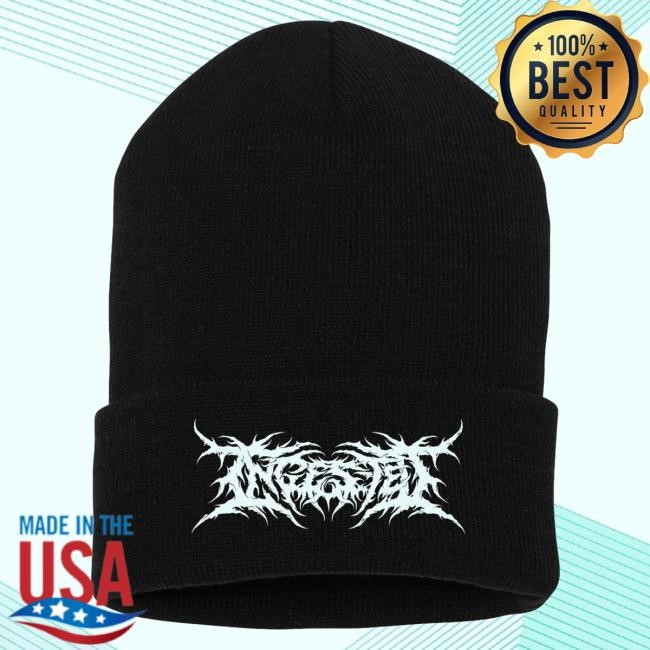 Official Indie Merch Store Shop Ingested "Logo / MB Razor Logo" Beanie IndieMerchStore