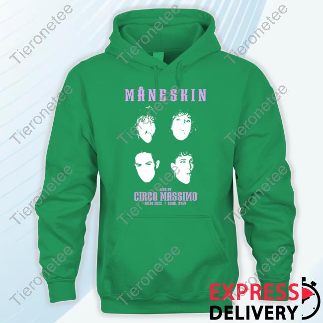 Maneskin Live At Faces Tour Circo Massimo 2022 Shirt