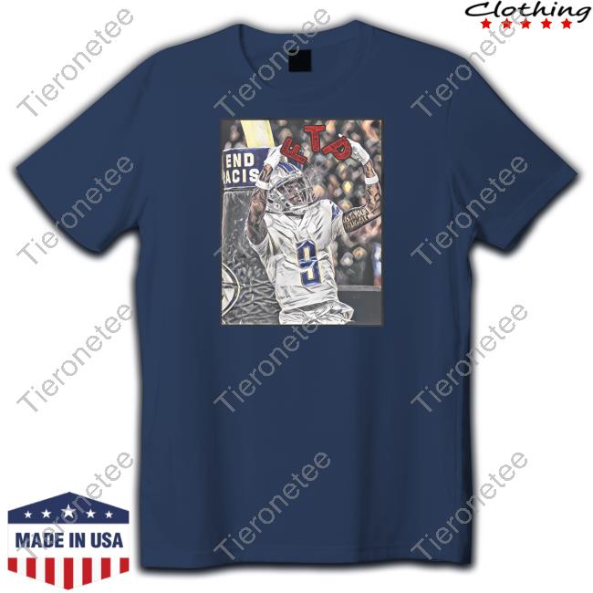 Detroit Apparel 313 Store Jameson Williams V9 Tee Shirt