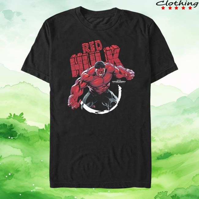 Captain America: Brave New World Red Hulk New T-Shirt