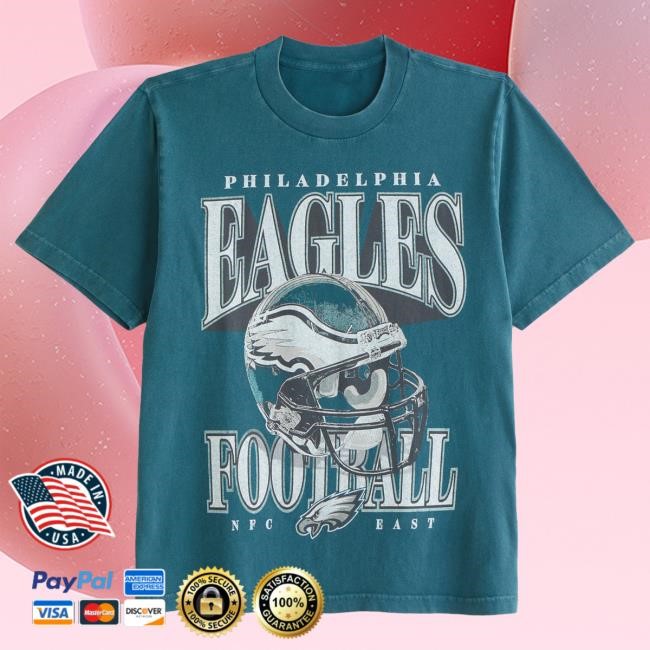 Official Abercrombie And Fitch Philadelphia Eagles Vintage-Inspired Graphic Tshirt NFL by Abercrombie