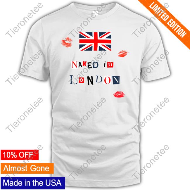 Chappell Roan Merch Naked In London Tee
