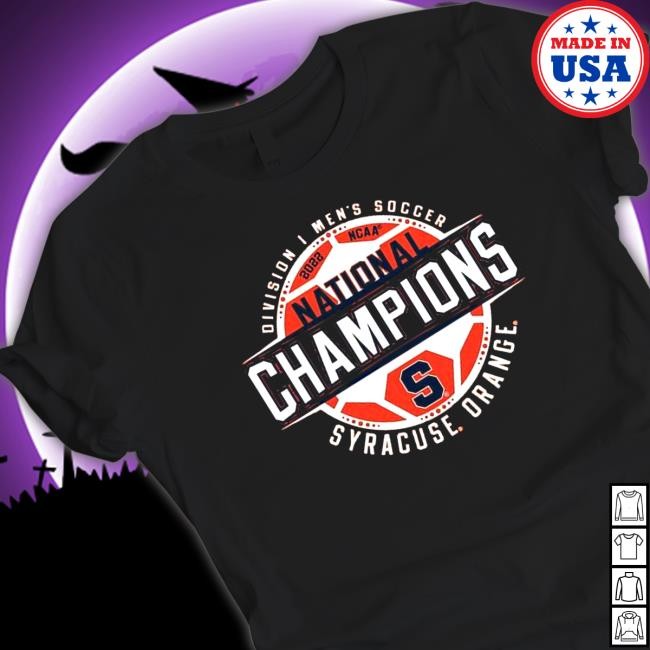 2022 Men’s Soccer NCAA National Champions Syracuse Orange Hoodies