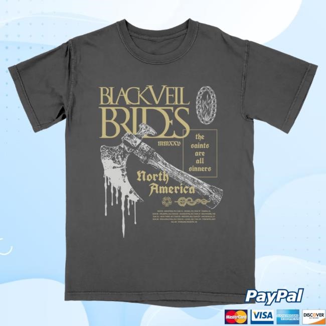 Official Black Veil Brides Merch Store Black Veil Brides Axeblood Ecomm Exclusive Shirts