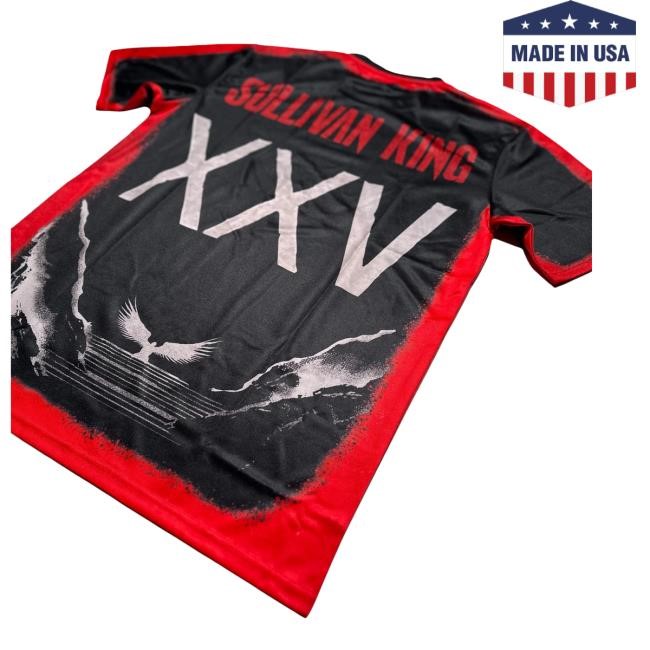 Official Sullivan King Merch Shop CWBP "XXV" Soccer Jersey Top Shirt