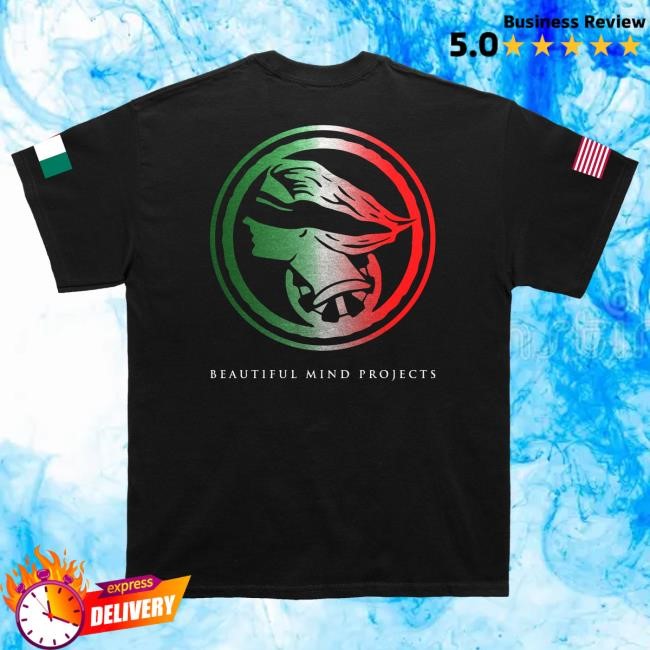 Jon Bellion Official Store Merch Beautiful Mind Crew Tshirt