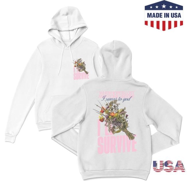 Official Lewis Capaldi Shop Survive Pullover Hoodie LewisCapaldi