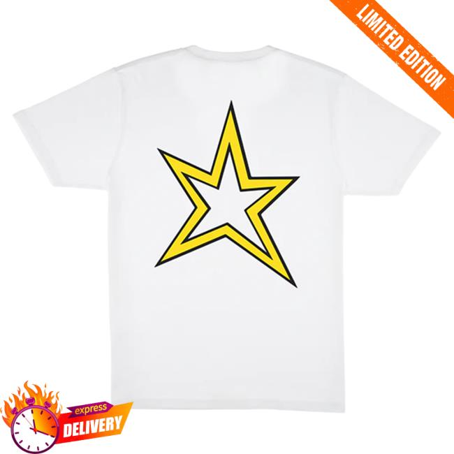 Official Republic Records Merch Store Dylan Star Logo White T-Shirts Republic Records Apparel Clothing Shop RepublicRecords