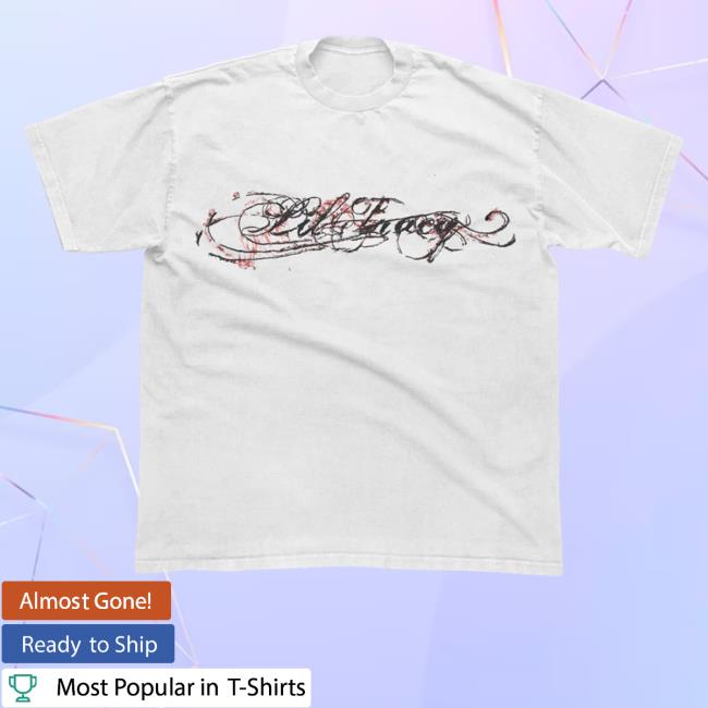 Official Lil Tracy Merch Script Tee