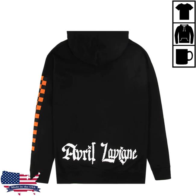 Official Avril Lavigne Merch Avril Lavigne Love It When You Hate Me Pullover Sweatshirt Official Avril Lavigne Merch Avril Lavigne Love It When You Hate Me Crew neck Sweatshirt