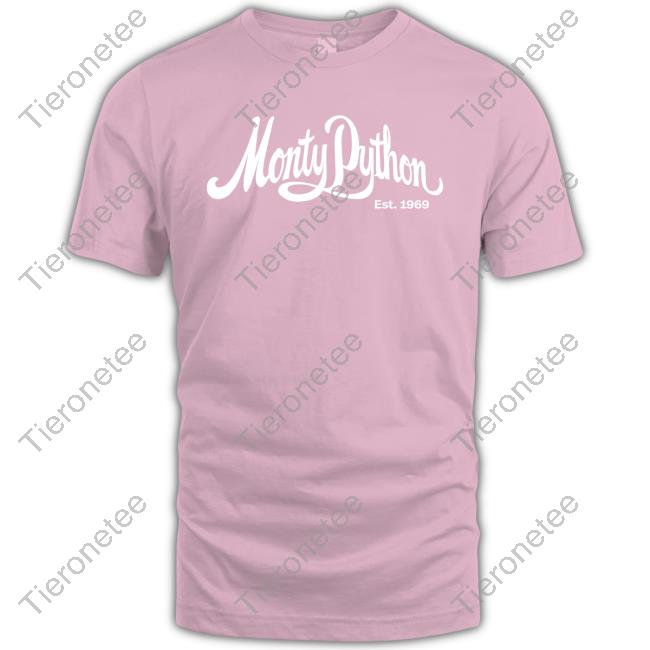 Monty Python 1969 Black Shirt