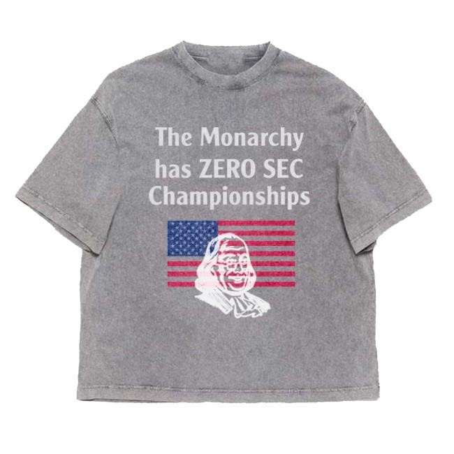 Elizabeth Gobeil | The Monarchy Has Zero Sec Championships Tee