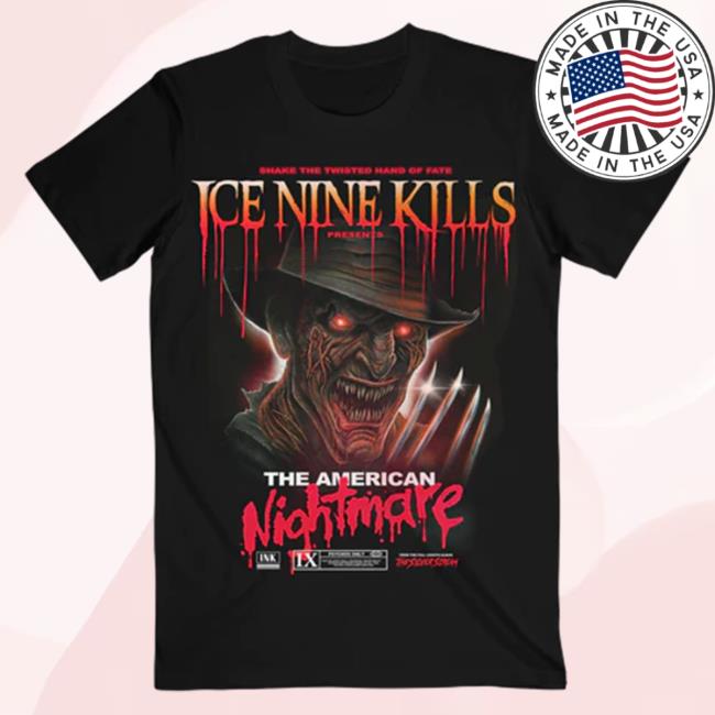 Official Ink Merch Store Ice Nine Kills The American Nightmare Attractive Shirt IceNineKills
