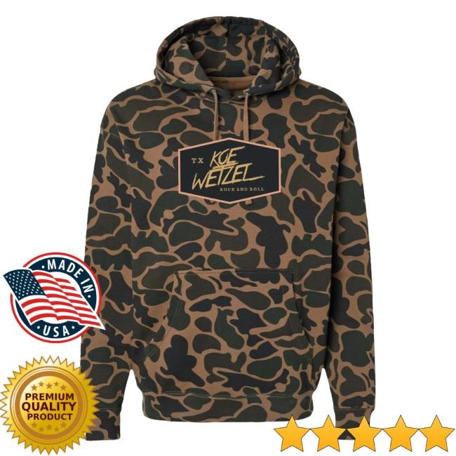 Duck Camo Hoodie Sweatshirt Koe Wetzel Merch