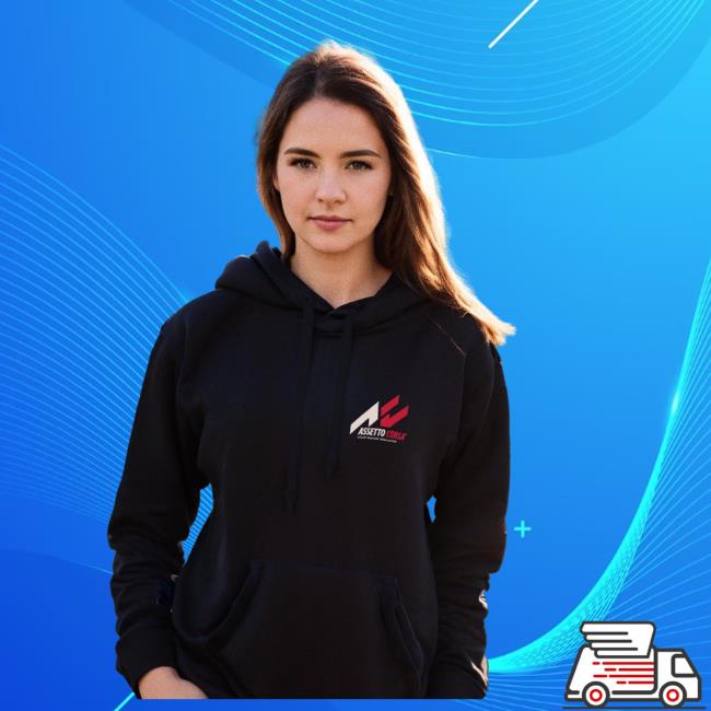 Assetto Corsa Official Shop Merch Store Assetto Corsa Logo Sweatshirt Hooded