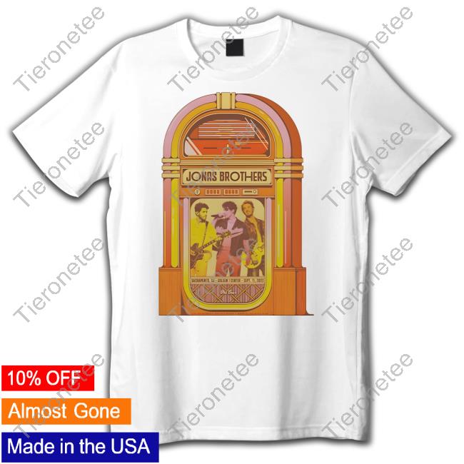 Jonas Brothers Concert Merch Sacramento Shirt