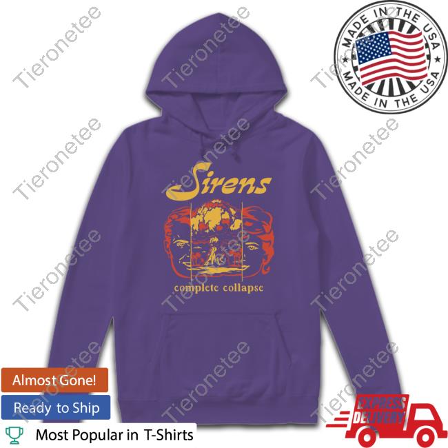 Sleeping With Sirens Merch Sirens Complete Collapse Crewneck Sweatshirt Sirensmerch