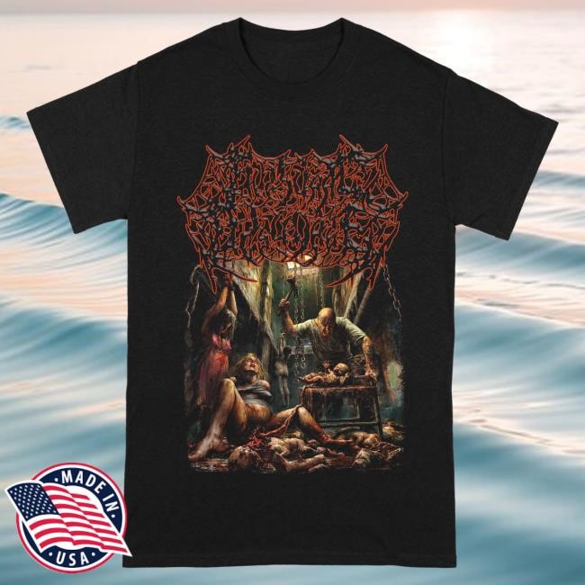 Official Reality Fade Merch Store Guttural Disgorge 'Inhumane Perversion' Long Sleeve RealityFade