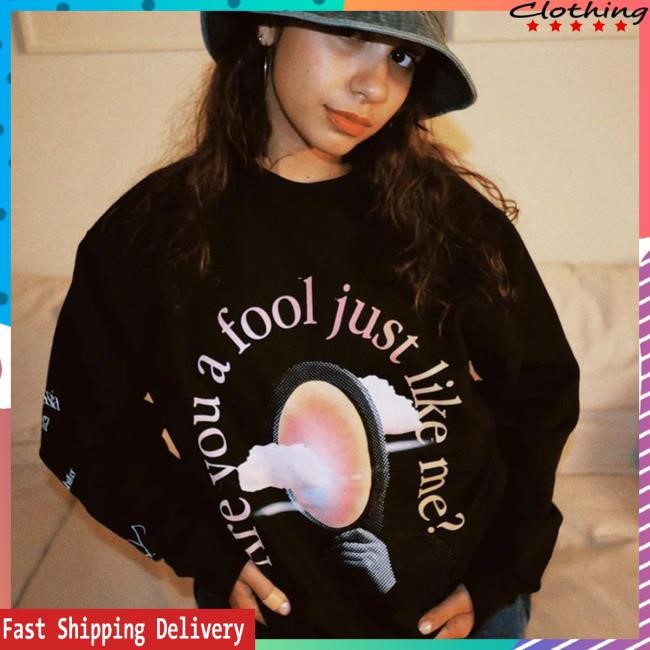 Official Alessia Cara Merch Alessia Cara 'Are You A Fool' Black Pull Over Hoodie Alessia Cara Apparel AlessiaCara