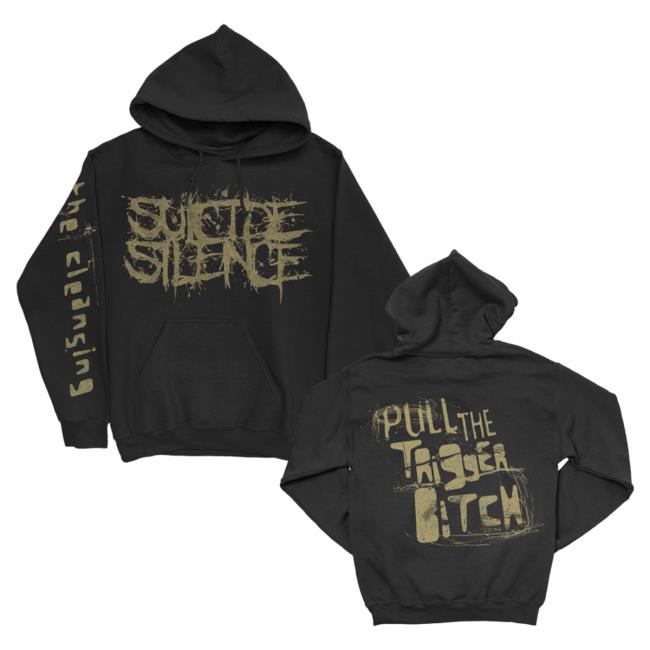 Official Suicide Silence Merch Suicide Silence Logo PTTB Shirt 2023 Black SuicideSilence