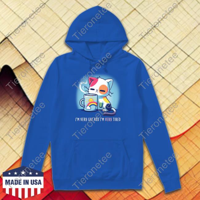 I'm Very Gay And I'm Very Tired Sweatshirt Adorkable Chris
