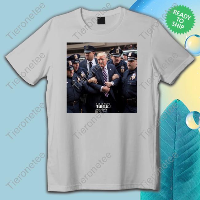Trump Getting Arrested Meme Long Sleeve T Shirt