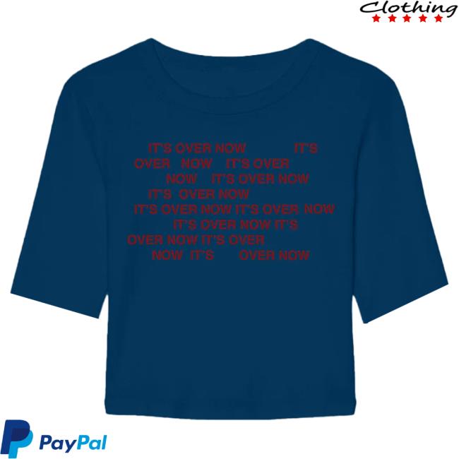 Official Billie Eilish Merch Store It’S Over Now Baby Crop T-Shirt Billie Eilish Apparel Clothing Shop BillieEilish