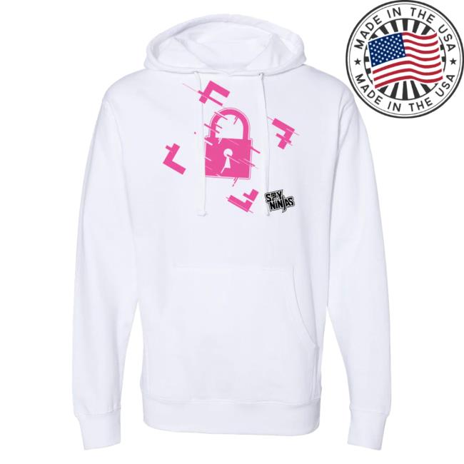 Official Spy Ninja Merch Spy Ninjas Icons - Lock Midweight Pullover Sweatshirt