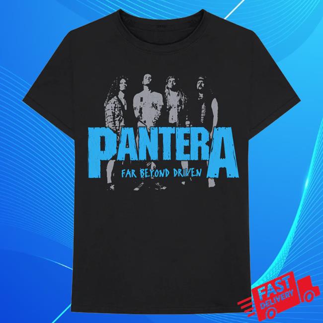 Official Pantera Merch Store Pantera Far Beyond Driven Band Photo Shirt
