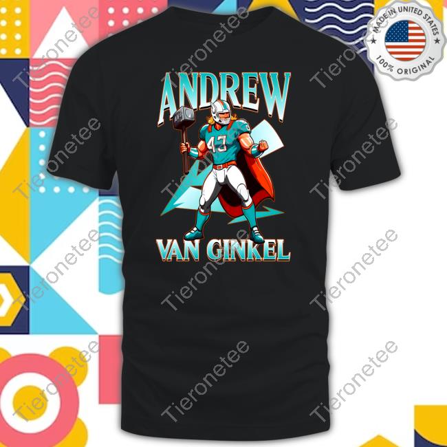 Official Andrew Van Ginkel Thor Themed Shirt