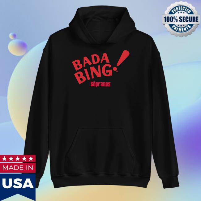 Official Sopranos Merch The Sopranos Bada Bing Sweatshirt Hbo