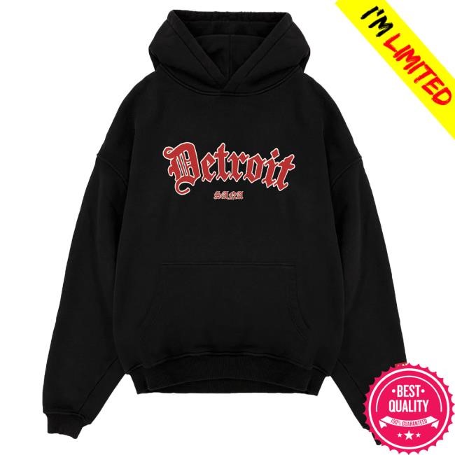 Official Sana Detroit Merch Store Motor City Dice Hoodie - Black SanaDetroit