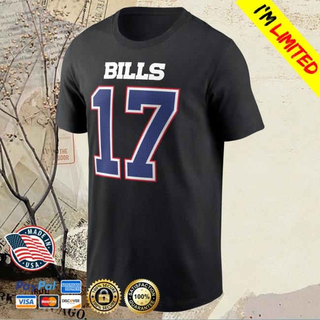 Official Nike NFL Football Josh Allen Carbon Shirt