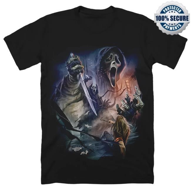 Cavitycolors Ghost Face: Nightmare City New Tee