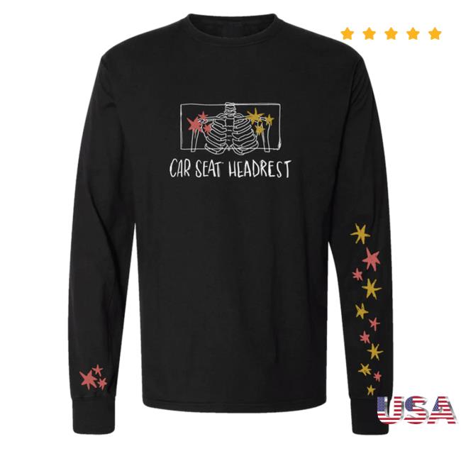 Official Car Seat Headrest Merch "Bodys" Garment Dyed Long Sleeve T Shirt Carseatheadrestmerch