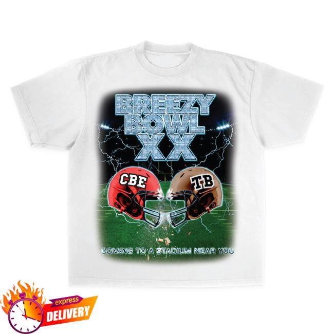 Official Chris Brown Merch Store Chris Brown Breezy Bowl Head To Head S/S Tee