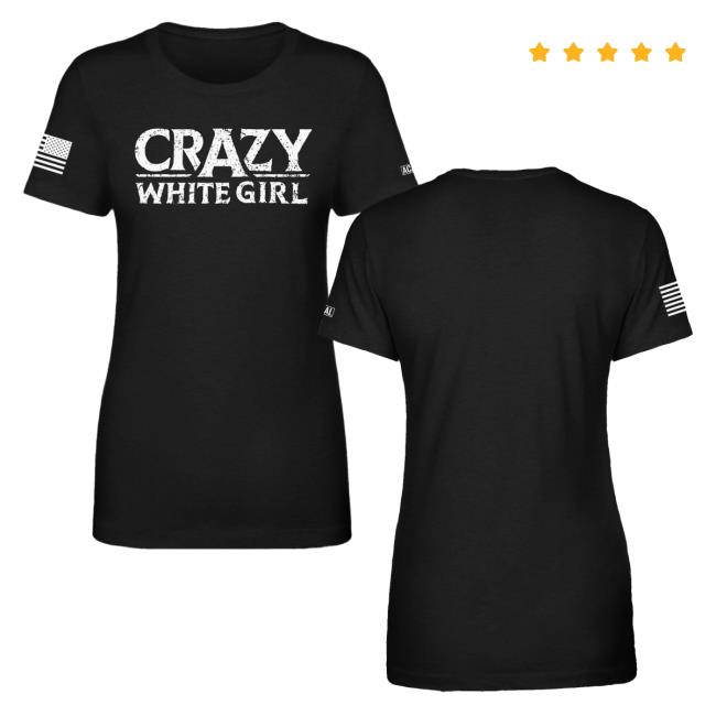 Official Acal Clothing Shop Merch Women's Crazy White Girl Top Shirt