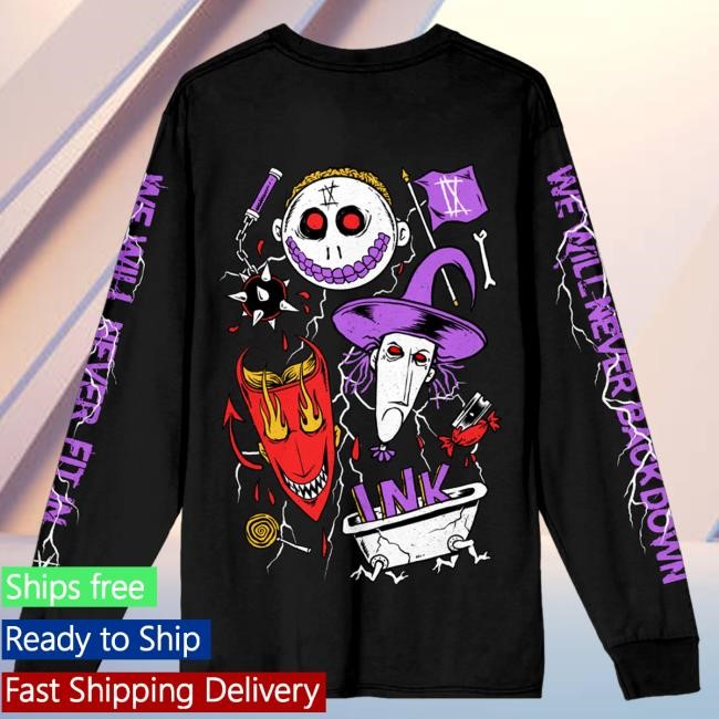 Ice Nine Kills Freak Flag Long Sleeve Shirt Ink Merch Official