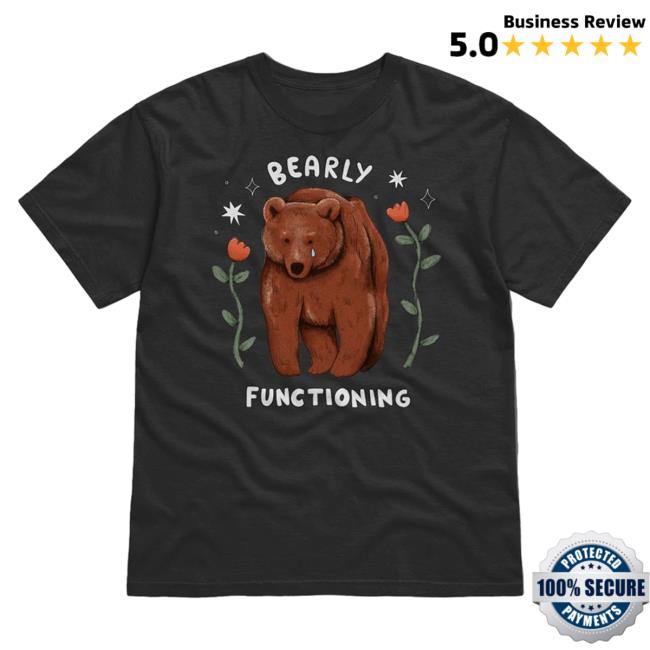 Beautiful Bastard Merch Philip Defranco Bearly Functioning (Alt) New Shirt PhilipDefranco Shop Beautifulbastard