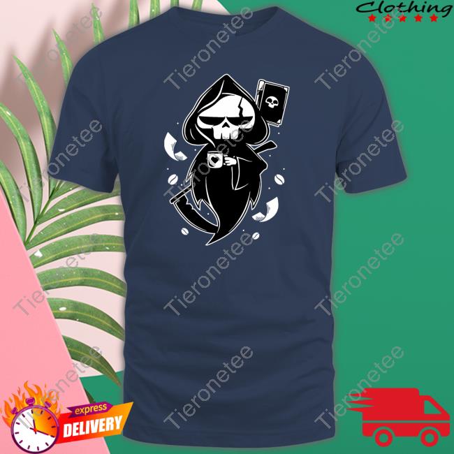 Shark Robot Paperwork And Coffee Shirts
