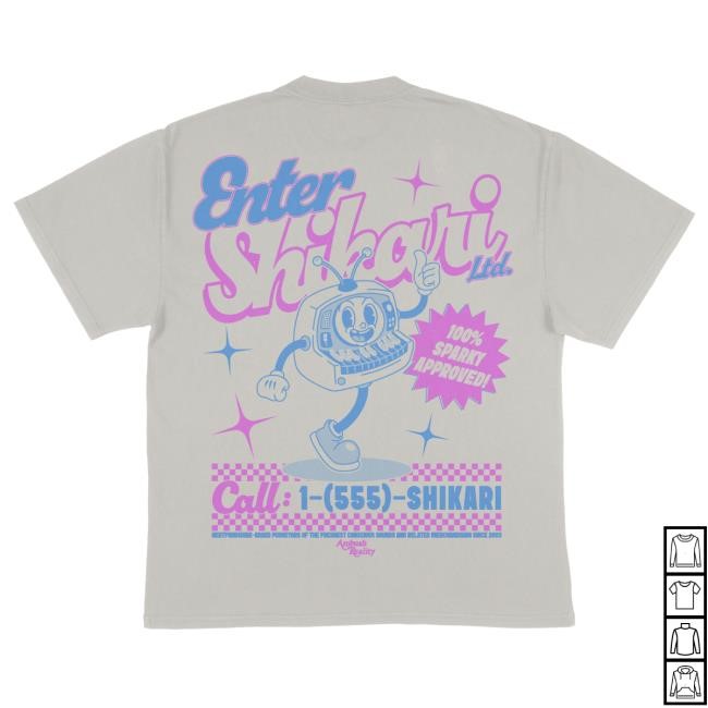 Official Enter Shikari Rubber Hose Sparky Hotline Tshirt