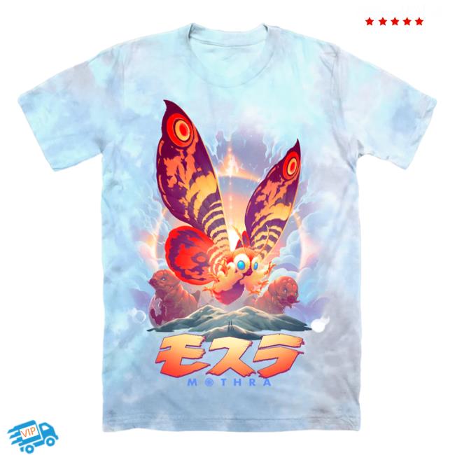 Official Cavity Colors Mothra 3D Tie Dye Hooded Sweatshirt Cavitycolors